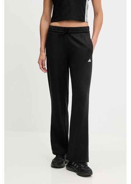 Adidas pantaloni de trening essentials culoarea negru neted jc5921