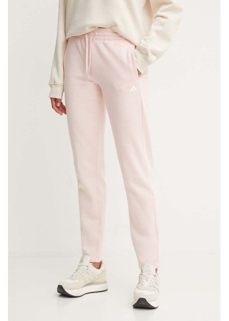 Adidas pantaloni de trening essentials culoarea roz neted iy1635