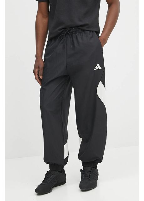 adidas pantaloni de trening M STA SEAS culoarea negru, cu imprimeu, JN1830