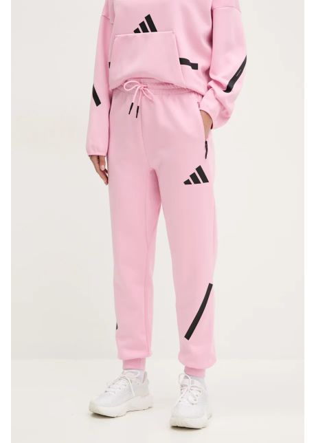 Adidas pantaloni de trening z n e femei culoarea roz jc5405