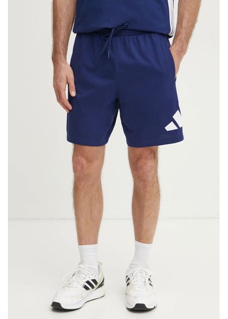 Adidas pantaloni scurti essentials barbati culoarea albastru marin is6910
