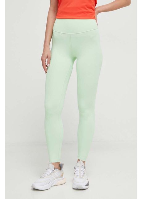 Adidas performance colan i de antrenament all me culoarea verde uni ir7923