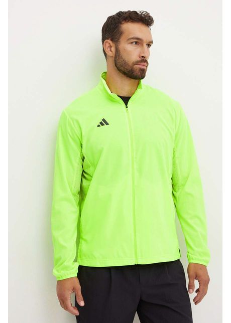 Adidas performance jachet de alergare adizero essentials culoarea galben de tranzitie ix2839