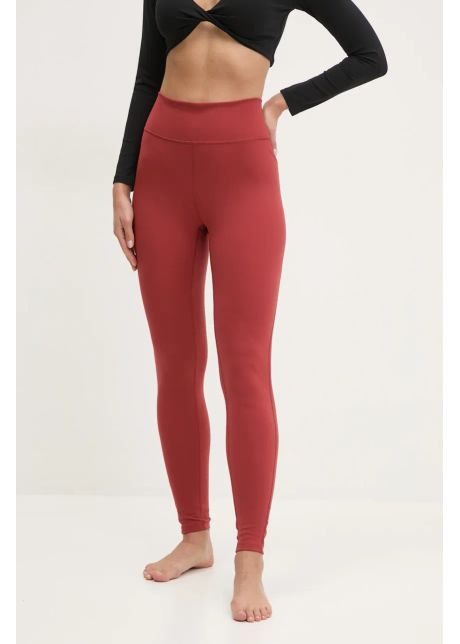 Adidas performance jambiere de yoga all me essentials culoarea rosu neted ji8344