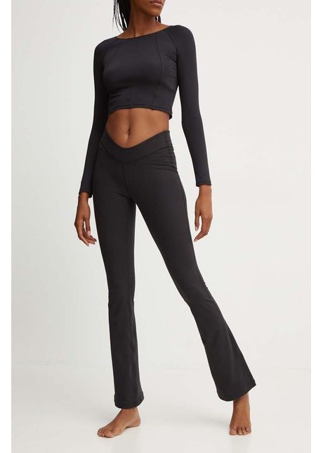 Adidas performance jambiere de yoga yoga culoarea negru neted iv9265