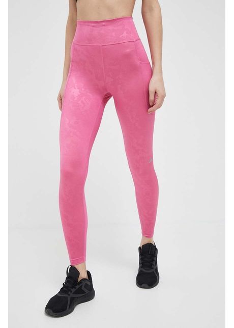 Adidas performance leggins de alergare dailyrun culoarea roz modelator