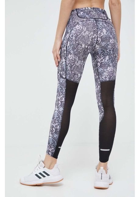 Adidas performance leggins de alergare fastimpact seasonal culoarea violet modelator