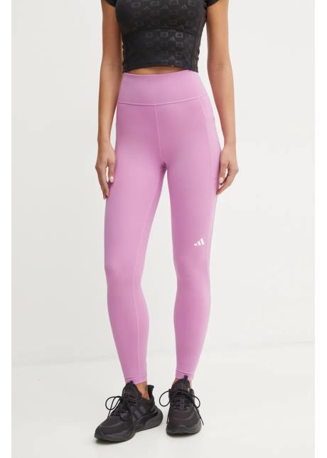 Adidas performance leggins de alergare own the run culoarea violet neted ix2862