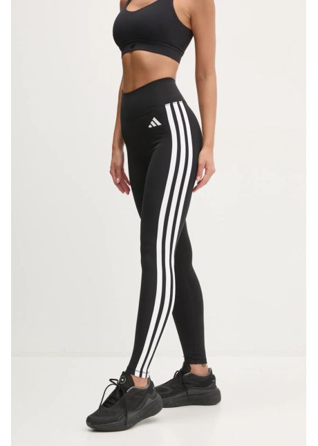 Adidas performance leggins de antrenament essential culoarea negru cu imprimeu jd6545