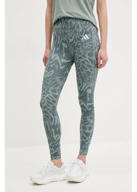 Adidas performance leggins de antrenament optime culoarea verde modelator jm9880