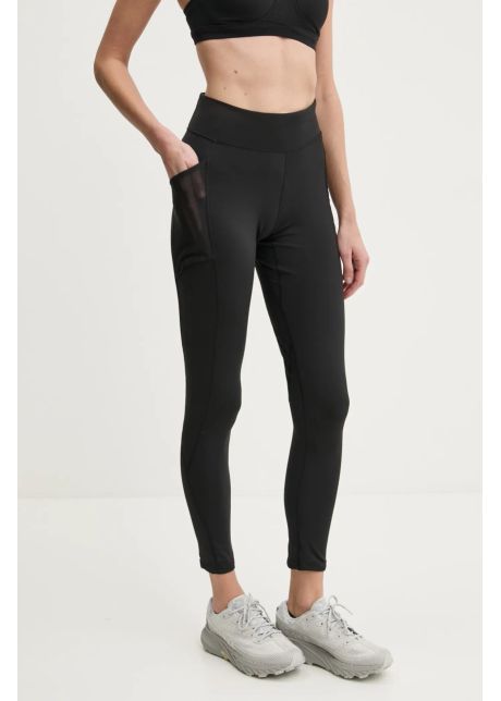 Adidas performance leggins de antrenament tennis culoarea negru neted jn1985