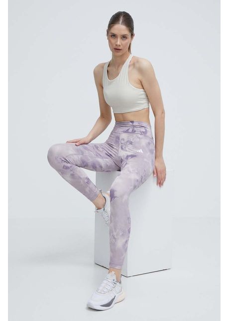 Adidas performance leggins de antrenament training essentials culoarea roz modelator in6990
