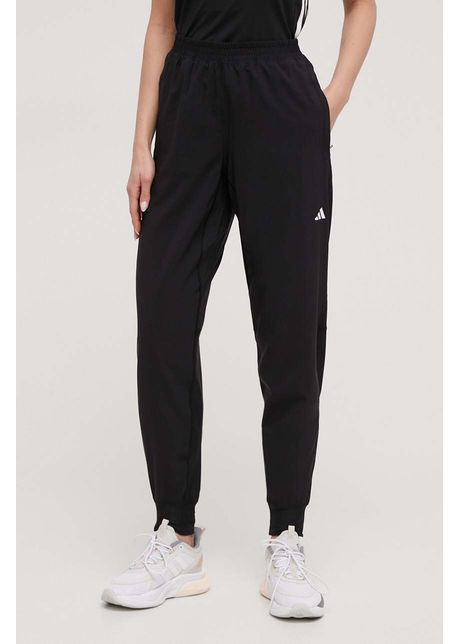 Adidas performance pantaloni de alergare own the run culoarea negru uni ik7444