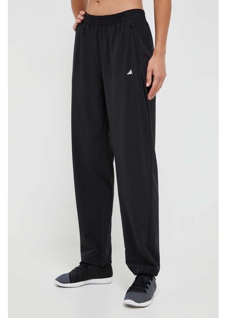 Adidas performance pantaloni de antrenament aeroready culoarea negru uni il6984
