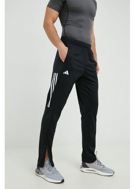 Adidas performance pantaloni de antrenament b rba i culoarea negru cu imprimeu ht7180