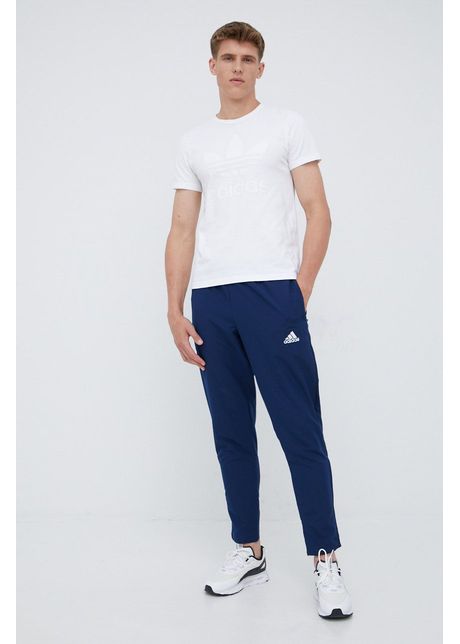 Adidas performance pantaloni de antrenament entrada 22 b rba i culoarea bleumarin uni hb5329
