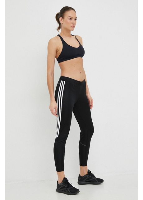 Adidas performance pantaloni de antrenament tiro 23 femei culoarea negru cu imprimeu