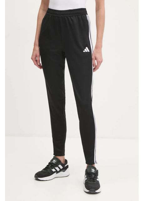 Adidas performance pantaloni de antrenament tiro essentials culoarea negru cu imprimeu jd0569