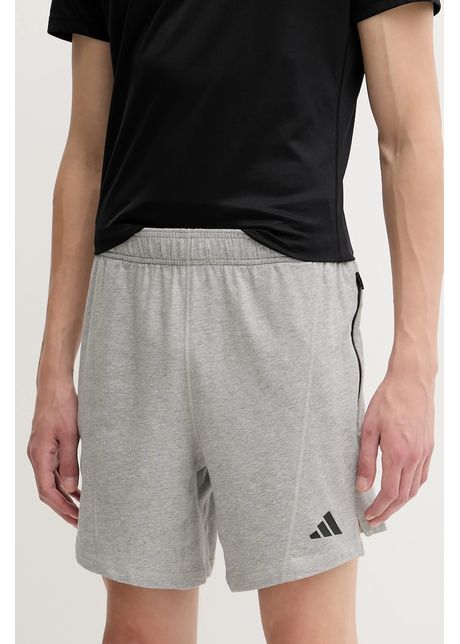 adidas Performance pantaloni scurți de antrenament Designed for Training culoarea gri, KB6966