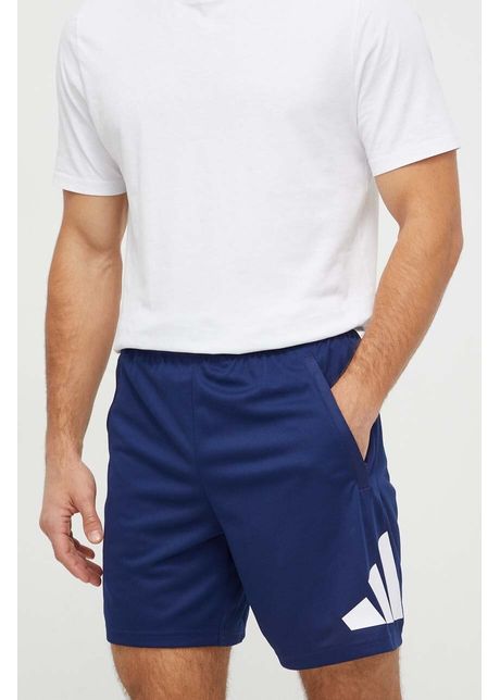 Adidas performance pantaloni scur i de antrenament tr es culoarea bleumarin ib8124