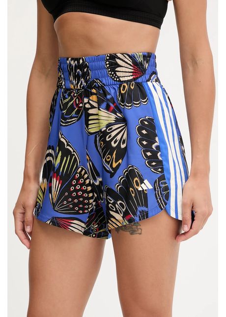 adidas Performance pantaloni scurți de antrenament x Farm Rio modelator, high waist, JL7006