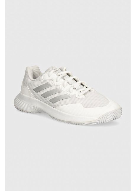 Adidas performance pantofi de antrenament gamecourt 2 culoarea alb hq8476