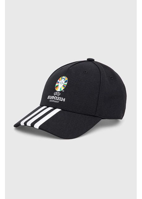 Adidas performance sapca euro 2024 culoarea negru cu imprimeu it3313