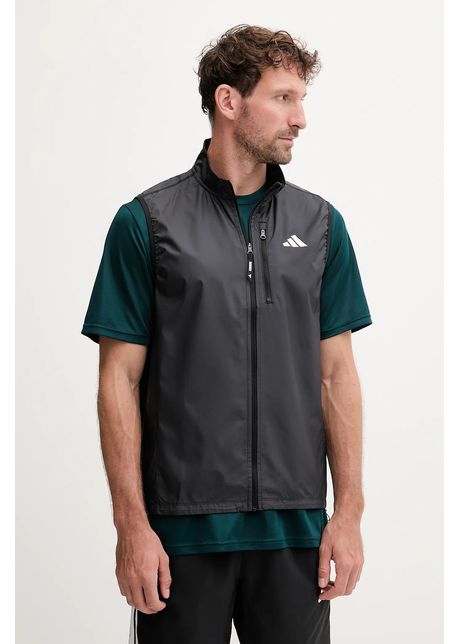 adidas Performance vestă sport Own The Run culoarea negru, de tranziție, IN1493