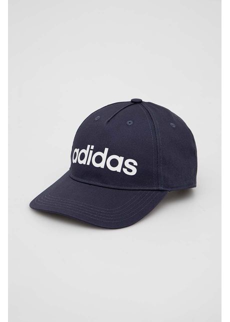 Adidas sapca culoarea albastru marin modelator