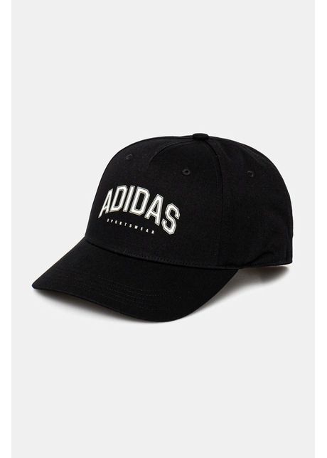 Adidas sapca u varsity cap culoarea negru cu imprimeu jp4818