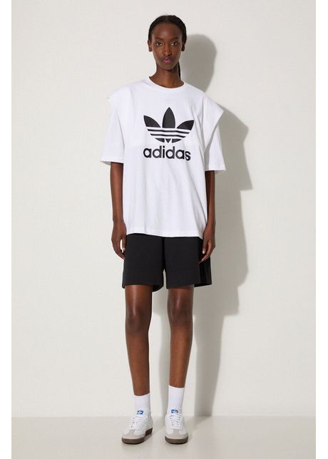 Adidas tricou din bumbac adidas originals tee ic8806 culoarea alb ic8806 white