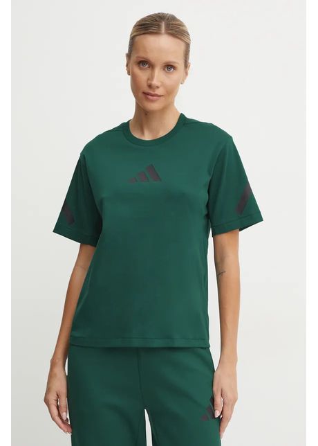 Adidas tricou din bumbac zne femei culoarea verde jf8889