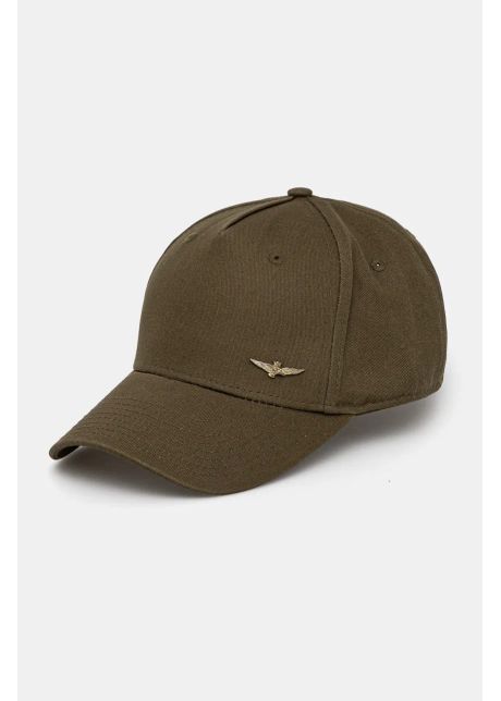 Aeronautica militare apc de baseball din bumbac culoarea verde neted ha1122ct2848
