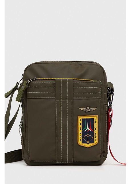 Aeronautica militare borseta culoarea verde