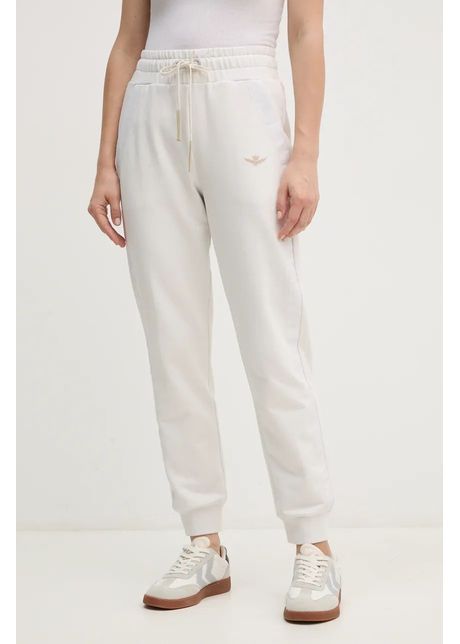 Aeronautica militare pantaloni de trening culoarea gri neted pf953df481