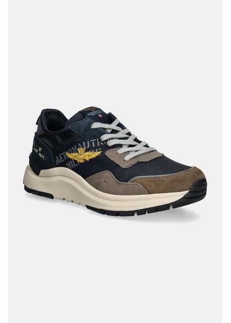 Aeronautica militare sneakers culoarea albastru marin sc286ct3377