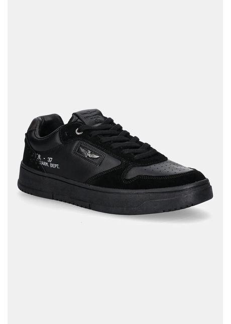 Aeronautica Militare sneakers din piele SNEAKERS culoarea negru, 252SC0235UPL00244