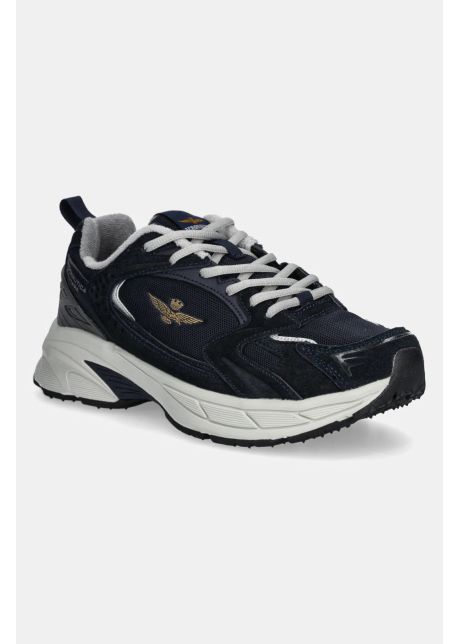 Aeronautica militare sneakers sc301ct3500 culoarea albastru marin sc301ct3500