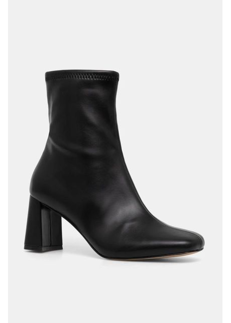 Aldo botine bun femei culoarea negru cu toc drept 13847650 bun