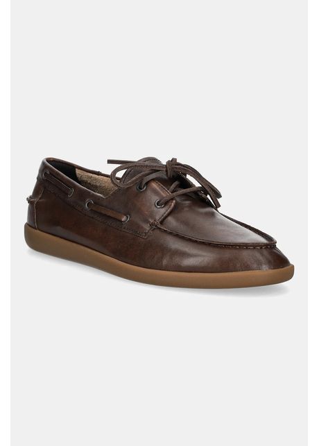 Aldo mocasini de piele portwind culoarea maro 13963686