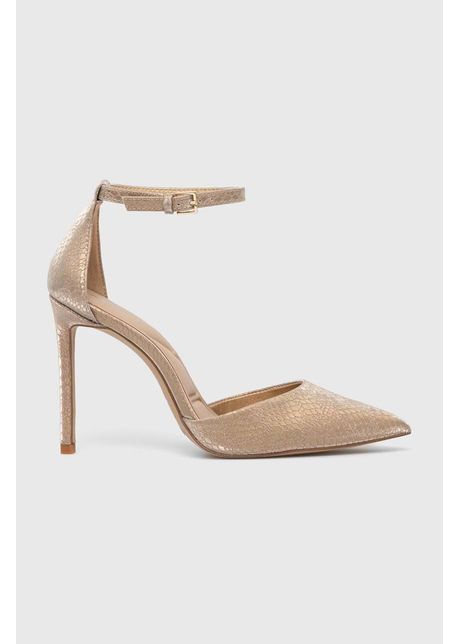 Aldo pantofi cu toc derperla culoarea auriu 13773244 derperla