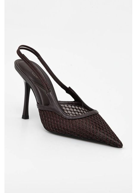 Aldo pantofi cu toc evania culoarea maro 13964757