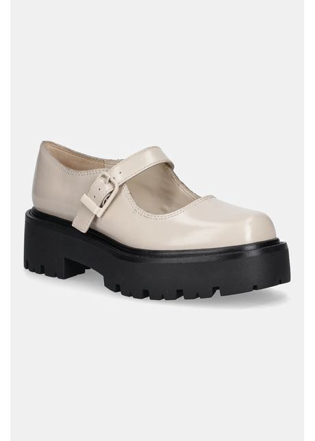 Aldo pantofi de piele ARIGON culoarea bej, cu platforma, 14058777
