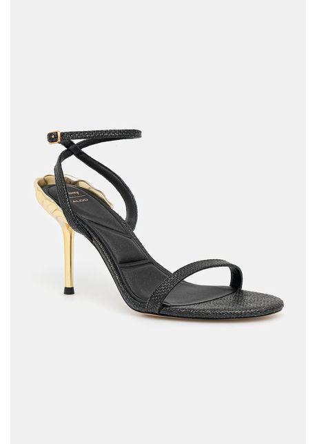 Aldo sandale de piele ursulaheel culoarea negru 14008289