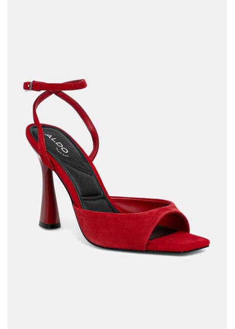 Aldo sandale din piele întoarsă VALENTYNA culoarea roșu, 14145895