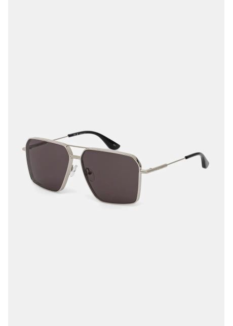 Alexander mcqueen ochelari de soare barbati culoarea argintiu am0500s