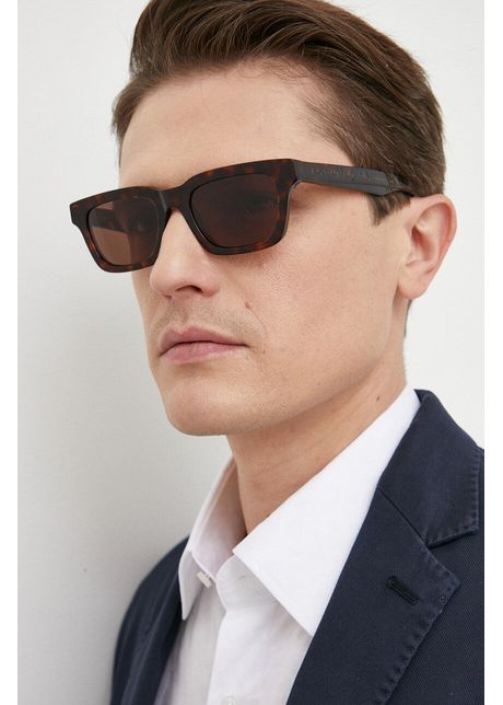 Alexander mcqueen ochelari de soare barbati culoarea maro