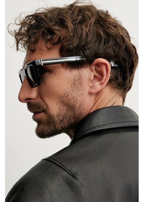 Alexander mcqueen ochelari de soare barbati culoarea negru am0506s