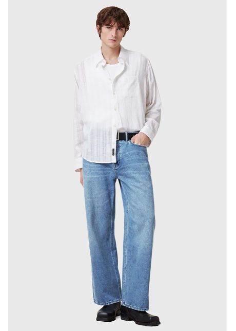 Allsaints blugi din bumbac lenny m011ea