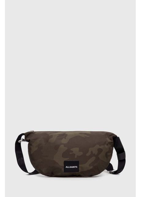 Allsaints borseta koy culoarea verde m004xa